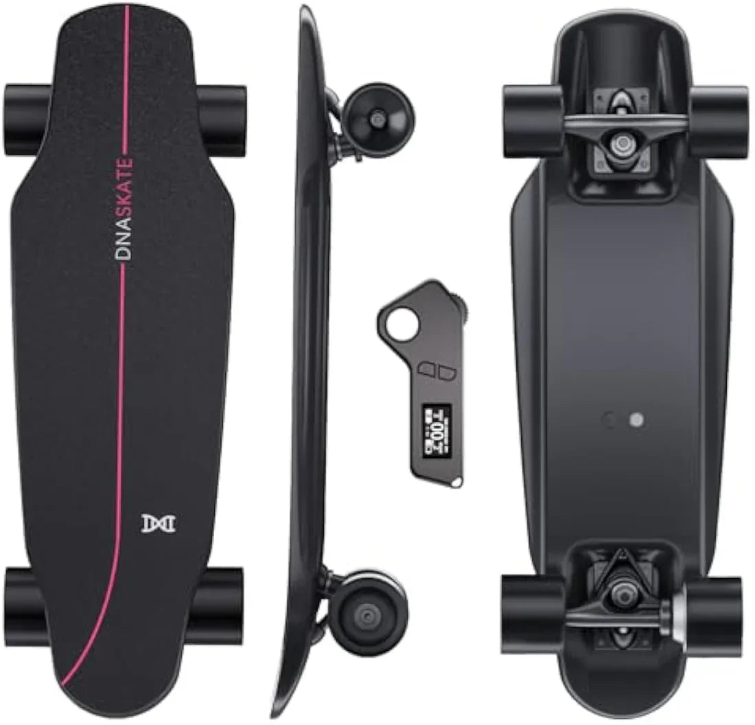M8 Electric Skateboard - 22MPH Top Speed, 15mi Range, 800W Hub Motor | Remote Controlled for Adults & Teens